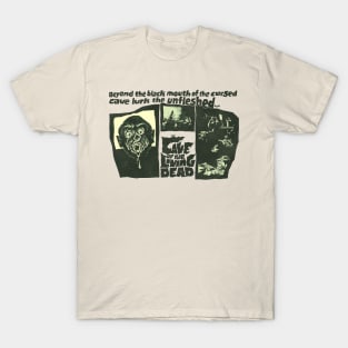 Cave of the Living Dead Vintage 60s Cult Horror T-Shirt